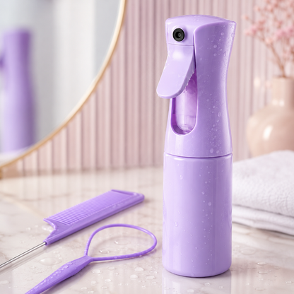 Kit Coiffure Pro — Spray Brumisateur + Accessoires Stylisme 5 pièces